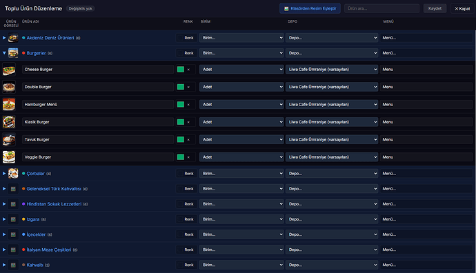 LiwaPOS Product Editor